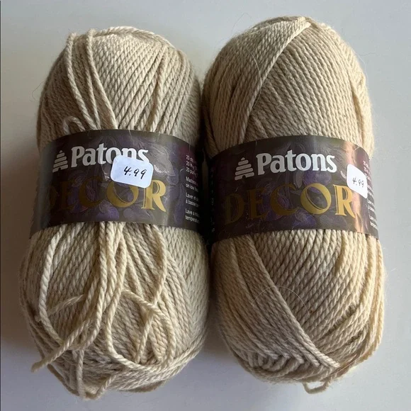Patons Decor Yarn in Beige - Picture 1 of 5